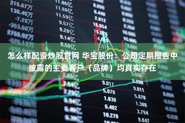 怎么样配资炒股官网 华宝股份:公司定期报告中披露的主要客户(品牌)均真实存在